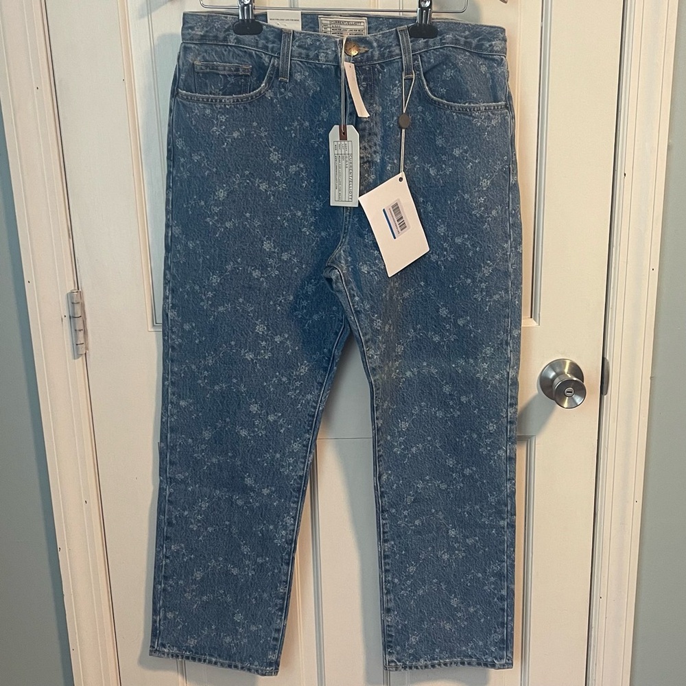 NWT Current Elliott Original Straight Mojave Viney Floral 32 Cottagecore Boho - Picture 2 of 13